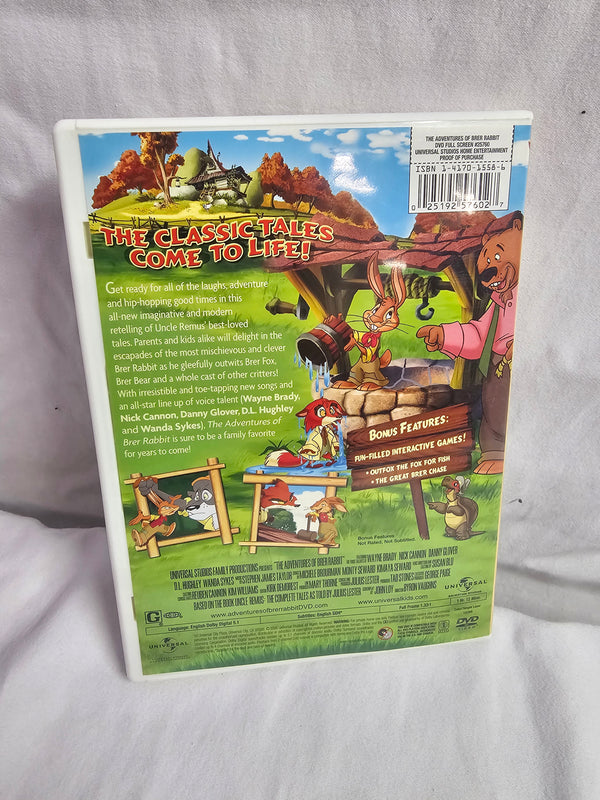 The Adventures of Brer Rabbit (DVD, 2006)