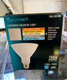 EcoSmart Dimmable LED Floodlight Bulb - White PAR38 150W