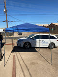 Used 8x8 Canopy, Camping Portable Tent w/Carry Bag