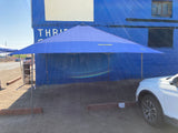 Used Ez-Up Canopy Tent 10x10, Folding & Outdoor Canopy w/Carry Bag
