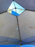 Used Ez-Up Canopy Tent 10x10, Folding & Outdoor Canopy w/Carry Bag