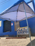 Used 8x8 Canopy, Camping Portable Tent w/Carry Bag