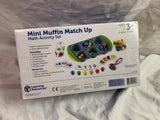 Learning Resources Mini Muffin Match up Math Activity Set