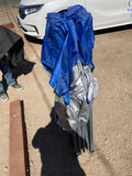 Used 8x8 Canopy, Camping Portable Tent w/Carry Bag