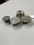 Vintage Frog Hair Pin Set - Metal Pin