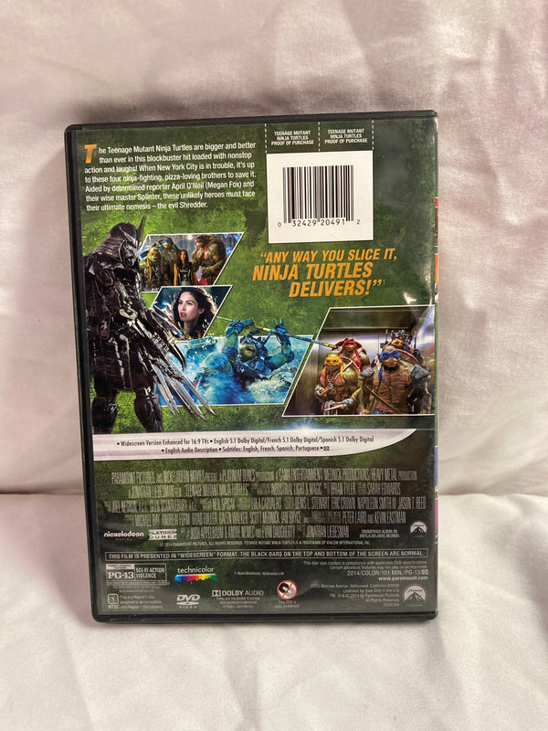 Teenage Mutant Ninja Turtles DVD movie