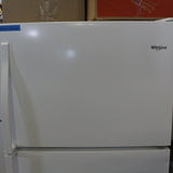 Whirlpool 18.2 cu. ft. top freezer refrigerator with frameless glass shelves