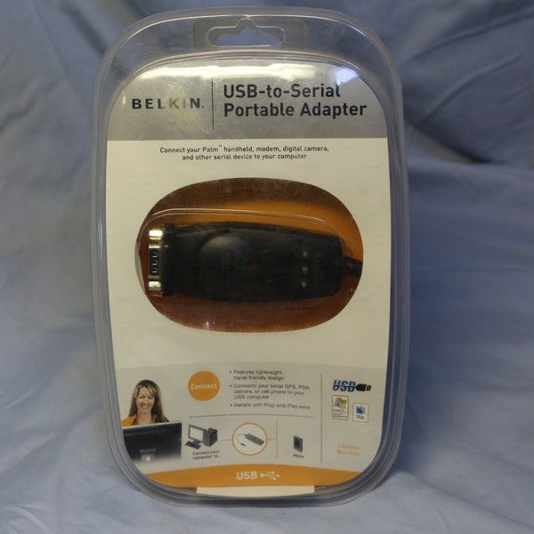 New Belkin USB to Serial RS232 Adapter F5U409v1 in sealed package
