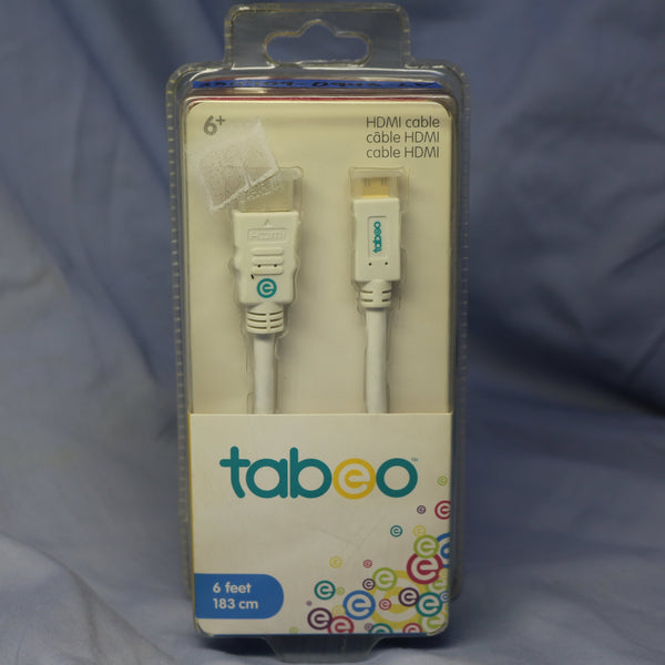 Tabeo Mini HDMI to HDMI Cable 6 ft in sealed retail packaging