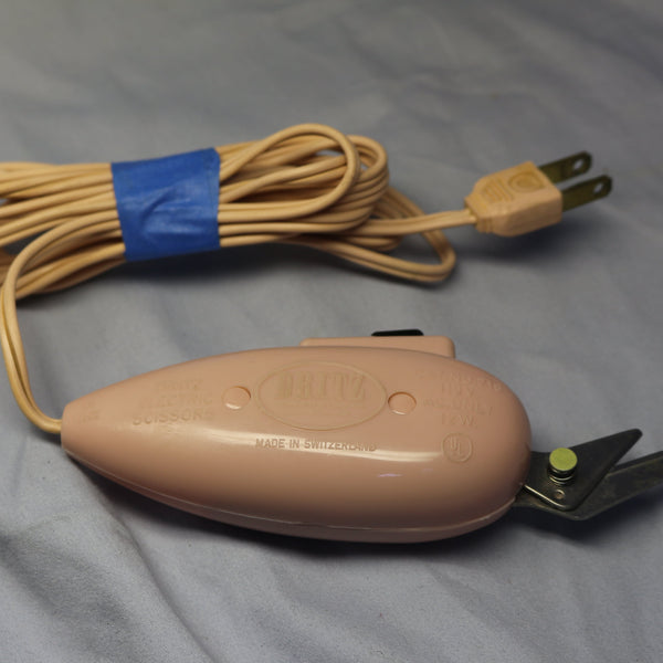 Vintage Dritz electric scissors Model 716 for sewing and crafts