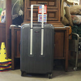 Kirkland Signature 29 inch hardside spinner suitcase with black finish