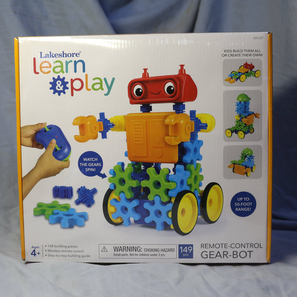 Lakeshore Gear-Bot STEM Building Kit with Remote Control