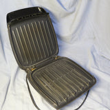 George Foreman black electric grill and panini press