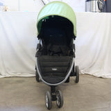 Britax B-Agile Lightweight Stroller with green canopy and 3 wheels