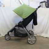 Britax B-Agile Lightweight Stroller with green canopy and 3 wheels
