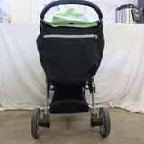 Britax B-Agile Lightweight Stroller with green canopy and 3 wheels