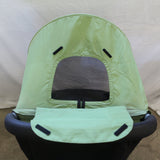 Britax B-Agile Lightweight Stroller with green canopy and 3 wheels