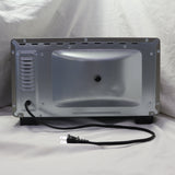 Used Oster stainless steel 4-slice toaster oven with dials and accessories