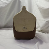 Vintage Igloo Lunchmate brown and beige cooler with handle