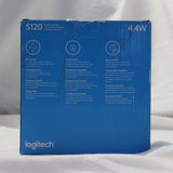 Logitech S120 stereo computer speakers sealed in box