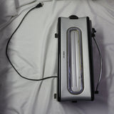 Hamilton Beach Toastation black toaster oven combo front view