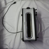 Hamilton Beach Toastation black toaster oven combo front view