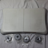 Nintendo Wii Fit Plus Balance Board with risers and original box, untested condition