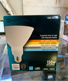 EcoSmart Dimmable LED Floodlight Bulb - White PAR38 150W